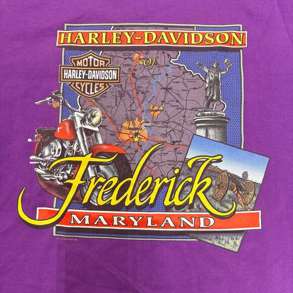 Vintage Harley Davidson Graphic Tee - Picture 4 of 5